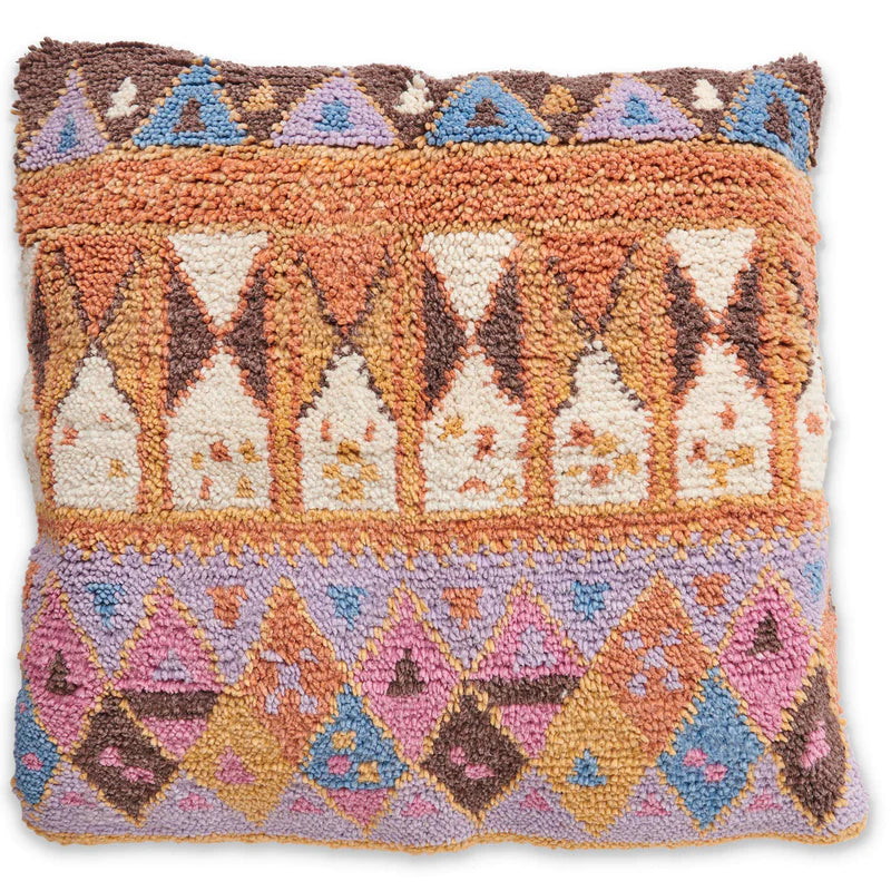 Springtime Felted Wool Cushion
