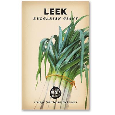 Leek 'Bulgarian Giant' Seeds