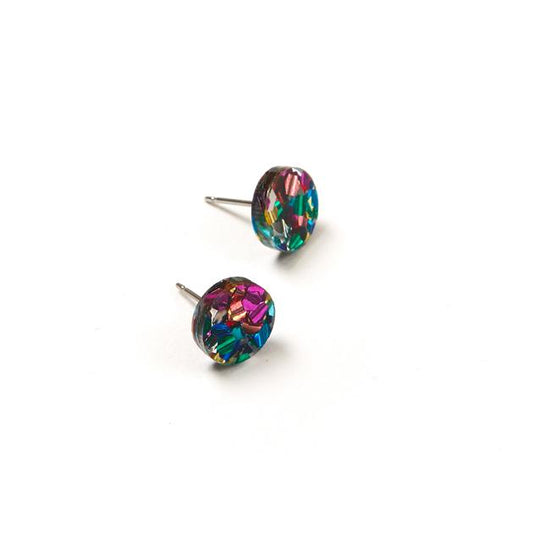 Mini Circle Stud - Disco