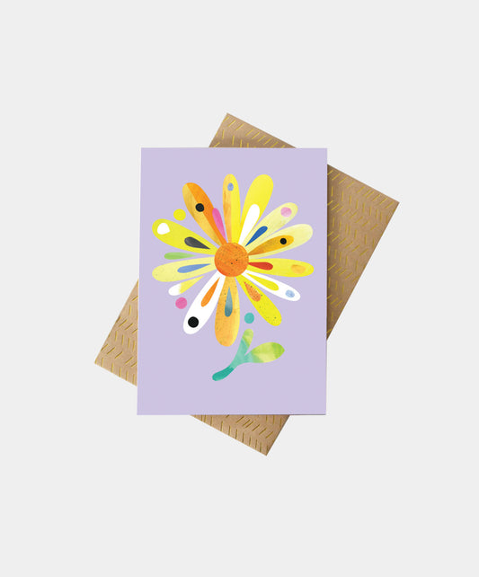Bush Daisy Greeting Card
