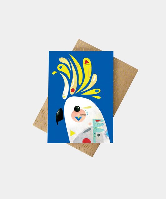 Cockatoo Greeting Card