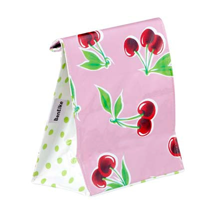 Pink Cherries Lunch Bag