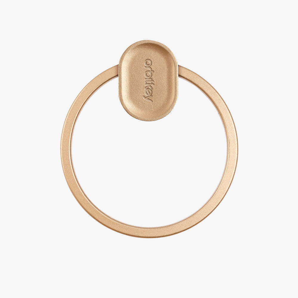 Key Ring Stacker Ring - Rose Gold