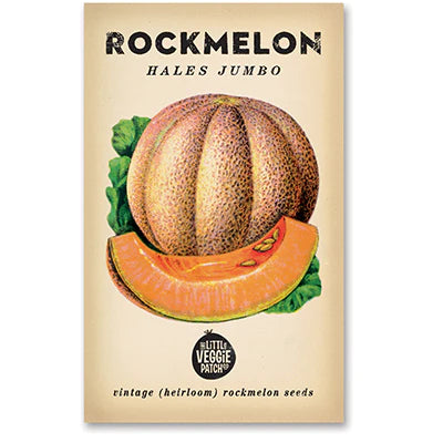 Rockmelon 'Hales Jumbo' Heirloom Seeds