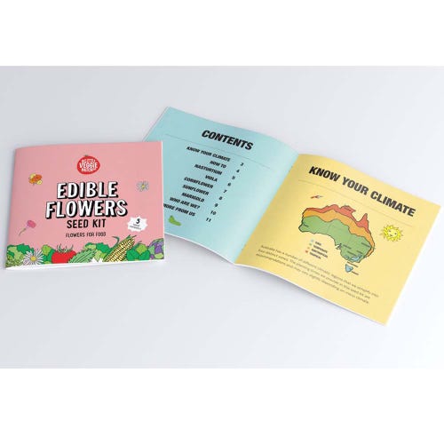 Edible Flowers Seed Kit