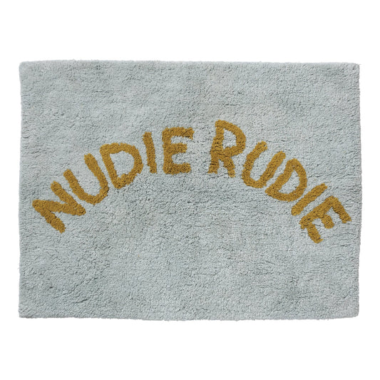 Tula Nudie Rudie Bath Mat - Chambray